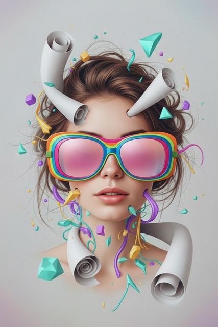 Surreal Retro Collage